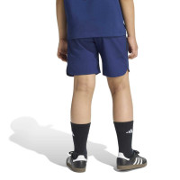 Maillot De Jogging Adidas Tiro Travel Pour Enfants, Bleu Foncé, Noir
