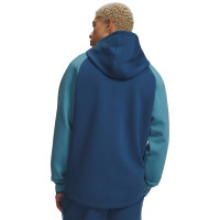 Under Armour Unstoppable Fleece Trainingspak Full-Zip Donkerblauw Lichtblauw