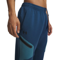 Under Armour Unstoppable Fleece Joggingbroek Donkerblauw Lichtblauw
