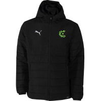 Veste d'hiver PUMA Cercle Brugge noir blanc