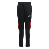 Pantalon d'entraînement adidas Tiro 26 League Regular pour enfants, noir et rouge