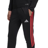 Pantalon d'entraînement adidas Tiro 26 League Regular pour enfants, noir et rouge