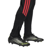 Pantalon d'entraînement adidas Tiro 26 League Regular pour enfants, noir et rouge