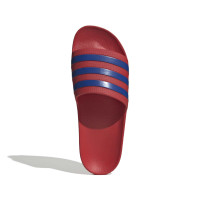 adidas Adilette Aqua Claquettes Rouge Bleu