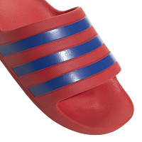 adidas Adilette Aqua Claquettes Rouge Bleu