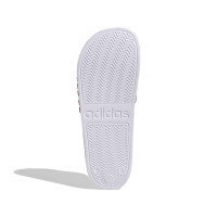 adidas Adilette Shower Slippers Wit Donkerblauw Rood