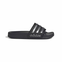adidas Adilette Shower Claquettes Enfants Noir Argenté Noir