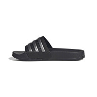 adidas Adilette Shower Claquettes Enfants Noir Argenté Noir