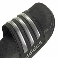 adidas Adilette Shower Claquettes Enfants Noir Argenté Noir