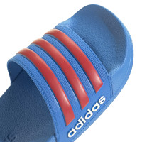 adidas Adilette Shower Slippers Kids Blauw Rood Wit