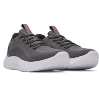 Under Armour Dynamic 2 Baskets Gris Foncé Rouge Blanc