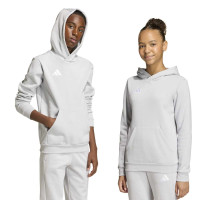 adidas Entrada 26 Hoodie Kids Grijs Wit