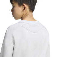 adidas Tiro Travel Crew Sweater Kids Grijs Zwart