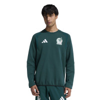 adidas Mexique Tiro Travel Crew Survêtement 2026-2028 Vert Blanc