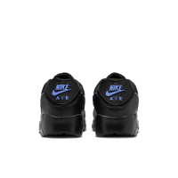 Nike Air Max 90 Baskets Noir Gris Foncé Violet