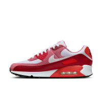 Nike Air Max 90 Baskets Blanc Rouge Rose Orange