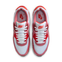 Nike Air Max 90 Baskets Blanc Rouge Rose Orange