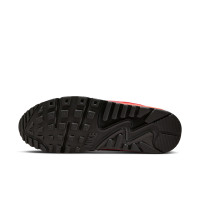 Nike Air Max 90 Baskets Blanc Rouge Rose Orange