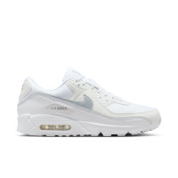 Nike Air Max 90 Premium Sneakers Wit Zilver