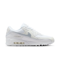 Nike Air Max 90 Premium Sneakers Wit Zilver