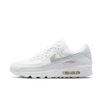 Nike Air Max 90 Premium Sneakers Wit Zilver