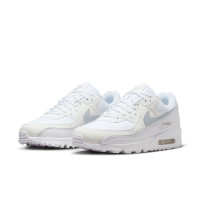 Nike Air Max 90 Premium Sneakers Wit Zilver