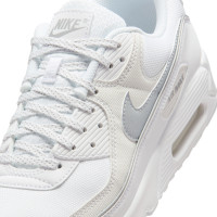 Nike Air Max 90 Premium Sneakers Wit Zilver