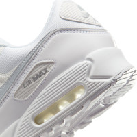 Nike Air Max 90 Premium Sneakers Wit Zilver