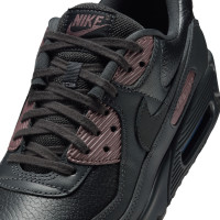 Nike Air Max 90 Premium Sneakers Zwart Lichtpaars