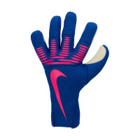Nike Dynamic Fit Gants de Gardien de But Bleu Blanc Rose Vif