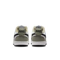 Nike Court Vision Low Baskets Blanc Vert Olive Noir
