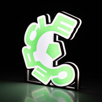 Cercle Brugge Clublogo Lamp