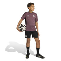 Kit d'entraînement adidas Real Madrid 2025-2026 pour Enfants, violet, noir, blanc