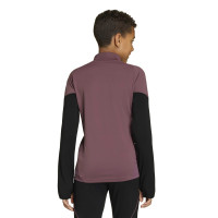 Survêtement adidas Real Madrid 1/4-Zip 2025-2026 pour Enfants, violet, noir, blanc