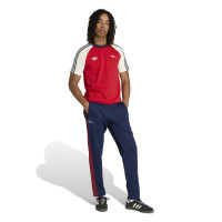 adidas Arsenal Originals Pantalon d'Entraînement Bleu Foncé Rouge Blanc
