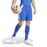 adidas Tiro 24 Voetbalbroekje Blauw Wit