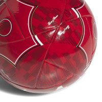 adidas Manchester United Mini Voetbal Maat 1 2025-2026 Rood Wit Zwart