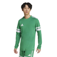 adidas Squadra 25 Voetbalshirt Lange Mouwen Groen Wit