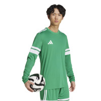 adidas Squadra 25 Voetbalshirt Lange Mouwen Groen Wit