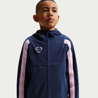 Nike Repel Trainingspak Kids Donkerblauw Lichtblauw Lichtroze