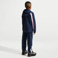 Nike Repel Jack Kids Donkerblauw Lichtblauw Lichtroze
