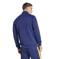 adidas Real Madrid Originals Trainingspak Full-Zip Donkerblauw Wit Goud