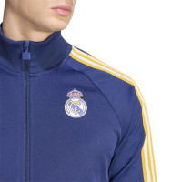adidas Real Madrid Originals Trainingspak Full-Zip Donkerblauw Wit Goud