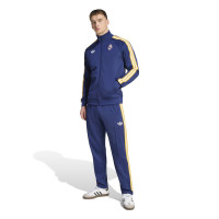 adidas Real Madrid Originals Trainingspak Full-Zip Donkerblauw Wit Goud