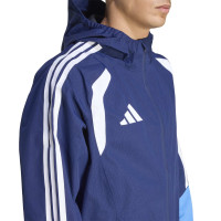 adidas Tiro 26 Regenjas Donkerblauw Blauw