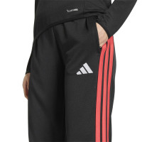 Pantalon d'entraînement adidas Tiro 26 League Regular pour femmes, noir et rouge