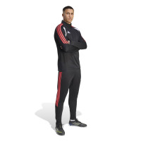 Pantalon d'entraînement adidas Tiro 26 League Regular noir rouge