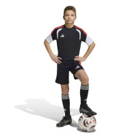 Short de football adidas Tiro 26 League pour Enfants, noir, rouge clair