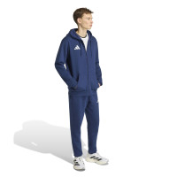 adidas Entrada 26 Joggingpak Full-Zip Vest Donkerblauw Wit