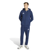 Gilet adidas Entrada 26 bleu foncé blanc